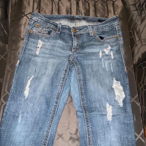 Distressed skinny jeans from seven - Picture 3 of 5